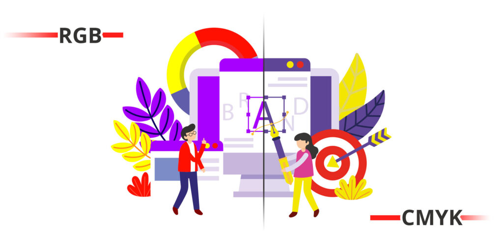 Diferença entre RGB e CMYK