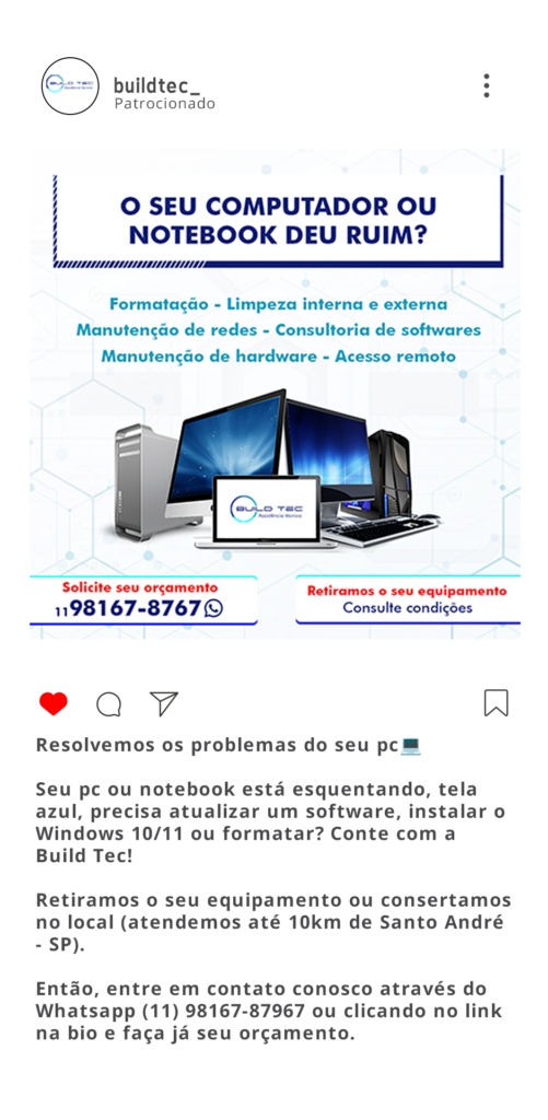 tráfego pago para assistência técnica