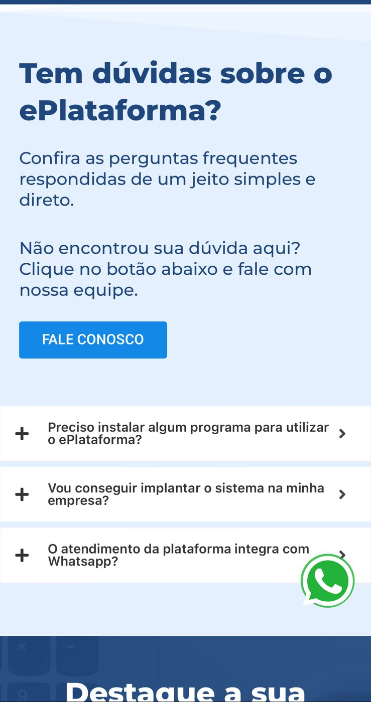 site responsivo eplataforma 6