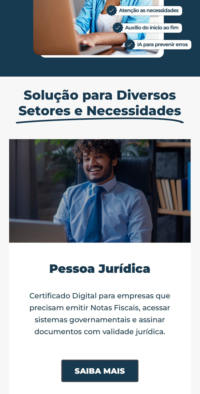 desenvolvimento de site
