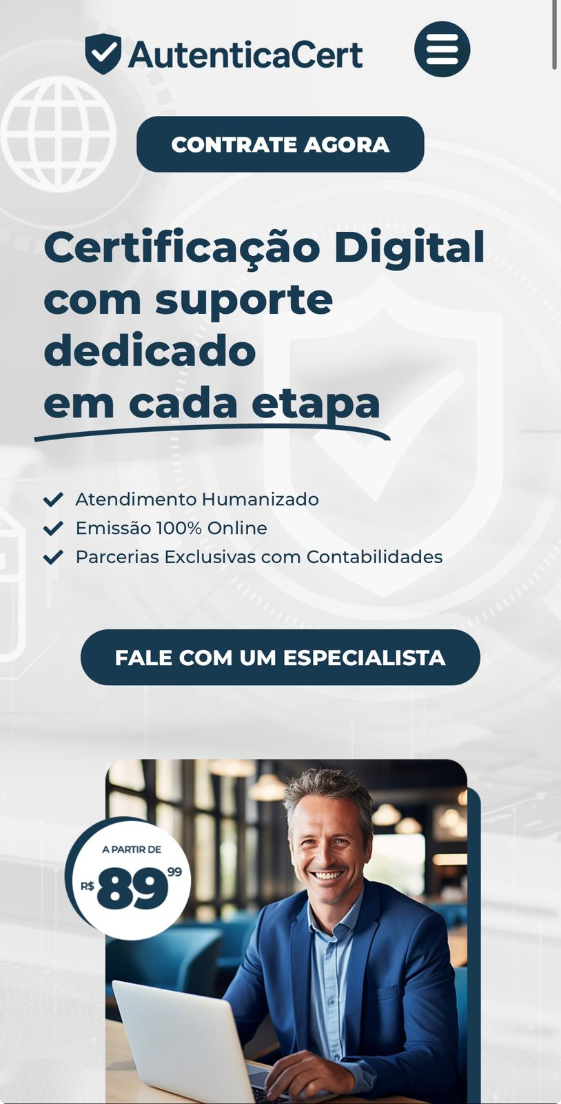 Site para empresa